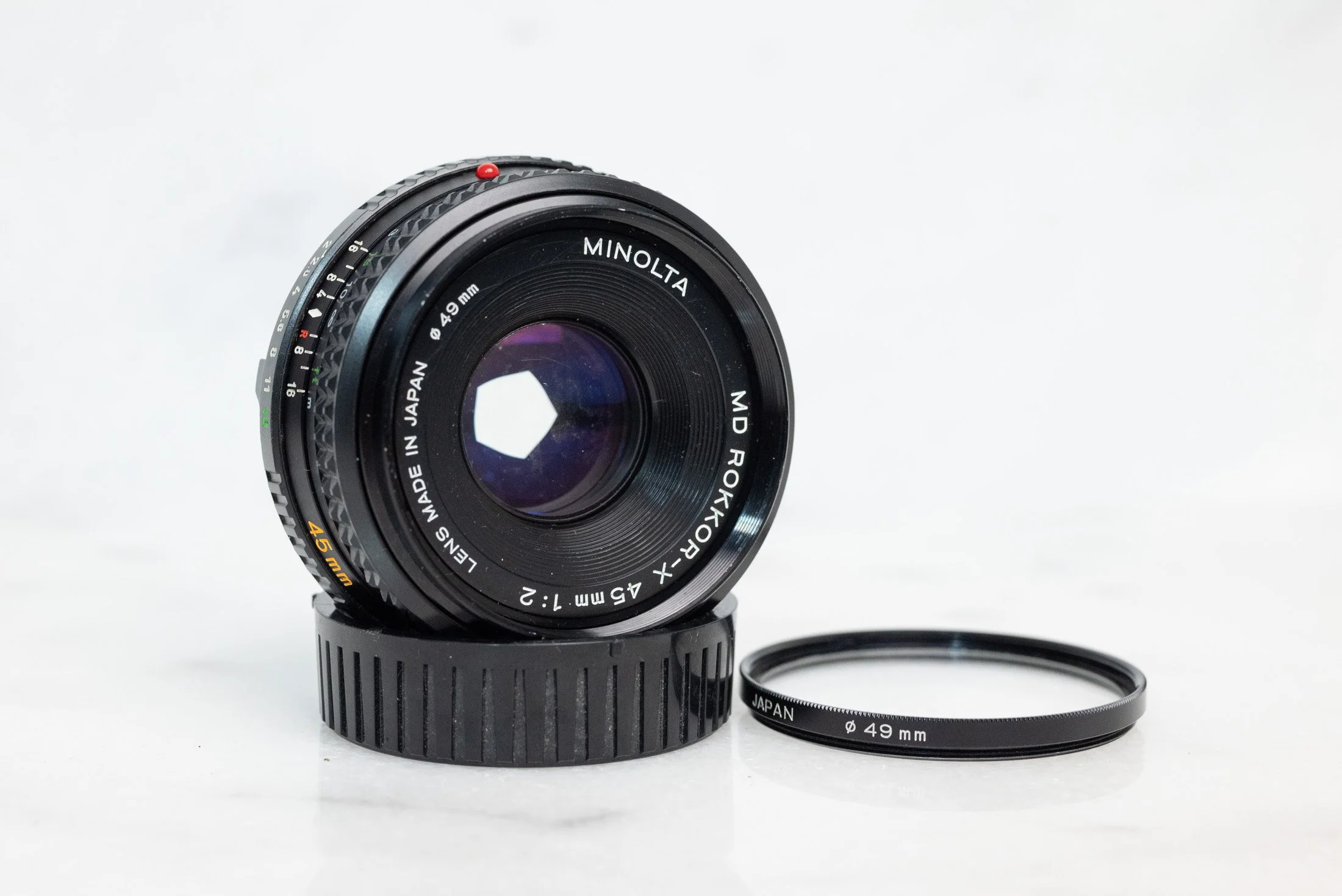 Minolta md 45mm f2 review